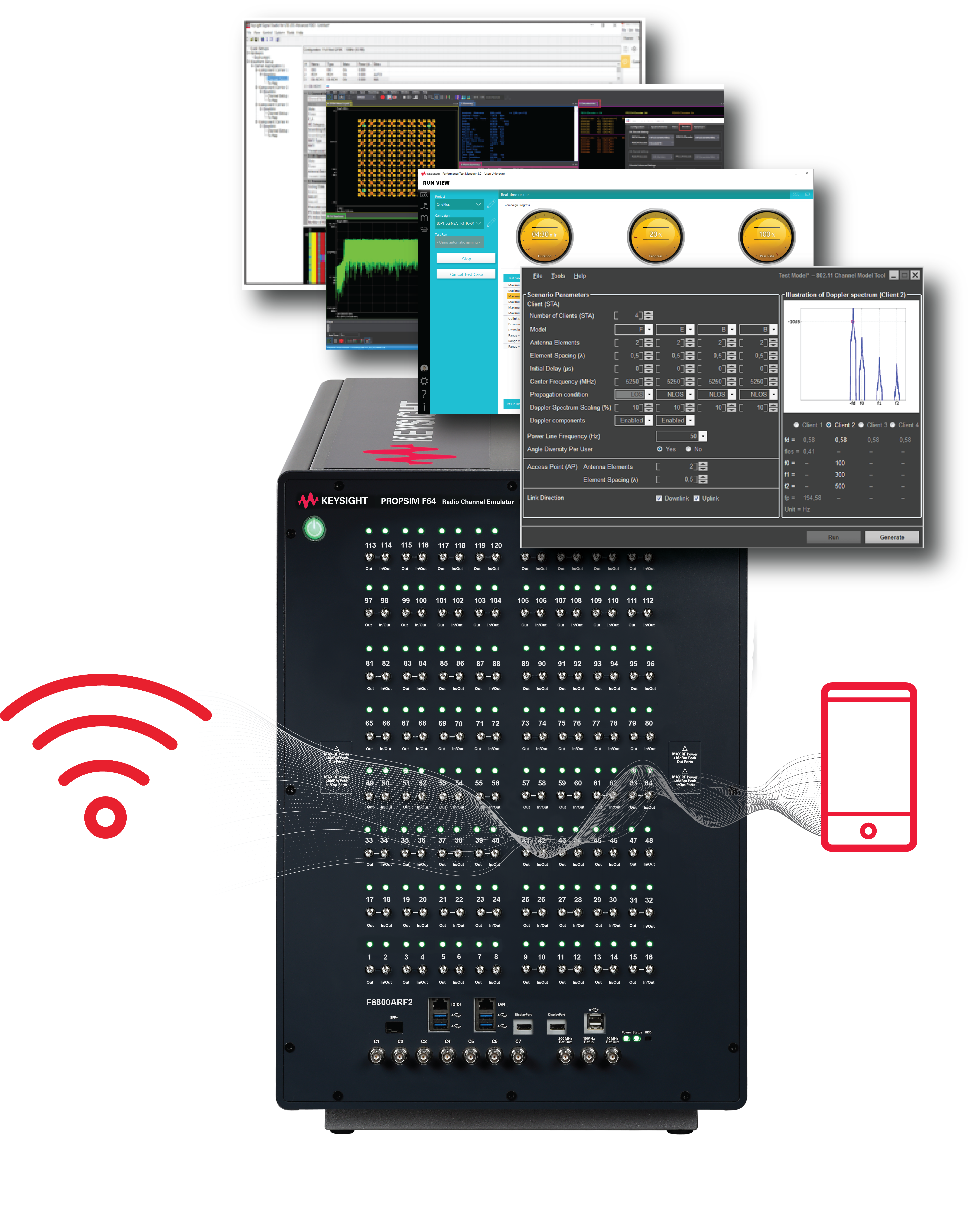 S8815A WLAN RF and Data Performance Toolset
